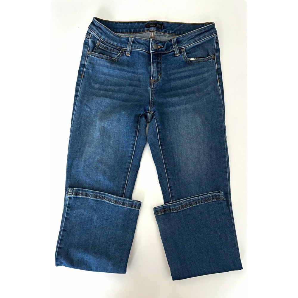 prAna Women's Denim Jeans  Mid Rise Straight classiccore minimalist